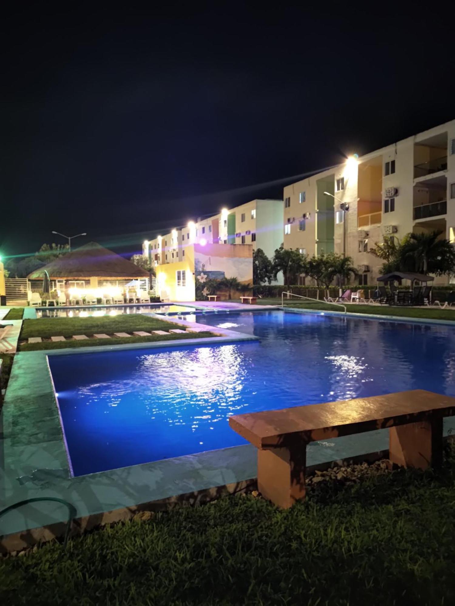 Departamento 3 Habitaciones Cancún Exterior foto